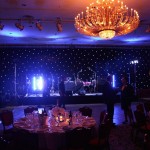 Stage Hire and Lights for a Wedding